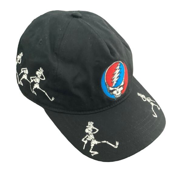 Grateful Dead Steal Your Face Snapback Hat Adjustable Stealie Logo - Picture 1 of 7
